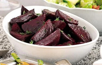 Honey-roast beetroot